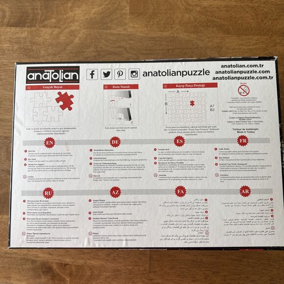 Anatolian 3000 Piece Jigsaw Puzzle #4906 Cennetin Kiyisi Paradise Retreat - Picture 4 of 6